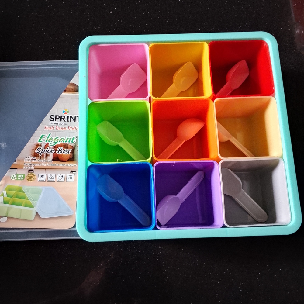 ELEGENT SPICE BOX 9PCS